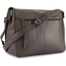 Harbour 2nd Just Pure Monique Monique Messenger Leder 47 cm braun