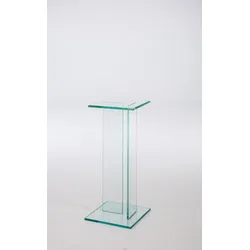 Blumensäule Flower Glas Transparent
