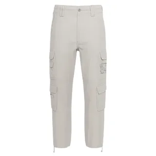 Brandit Textil Pure Vintage Pants Loose Fit Cargohose Weiß S