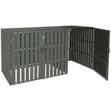 MCW Mülltonnenbox MCW-J28 115 x 76 x 66 cm schwarz