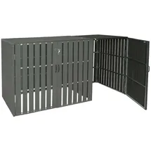 MCW Mülltonnenbox MCW-J28 115 x 76 x 66 cm schwarz