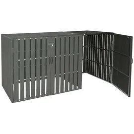 MCW Mülltonnenbox MCW-J28 115 x 76 x 66 cm schwarz