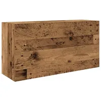 VidaXL Bad-Wandschrank Altholz-Optik 80x25x40 cm Holzwerkstoff