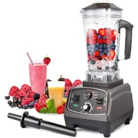 Dedom Smoothie-Maker Hochleistungsmixer,professionelle Smoothie-Maschine,2L,Zerkleinerer, 18000,00 W, Smart Smoothie Maschine für 3 Personen schwarz