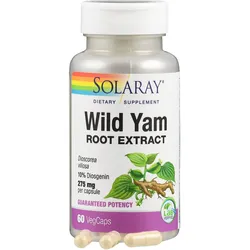 Mexican Wild Yam Wurzelextrakt 275 mg Solaray 60 ST