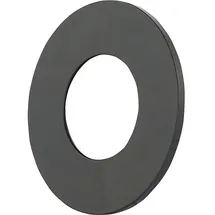 dotlux Zierring für MULTI und MULTIsun rund schwarz matt