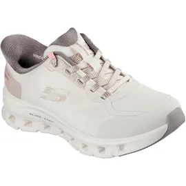 SKECHERS Glide-Step Pro Natural Mesh/Brown Trim 41