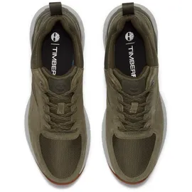 Timberland Voyager Park Low LACE UP Sneaker dk Green Mesh 11