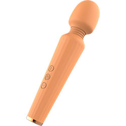 Glam - Wand Vibrator, 21,5 cm, orange