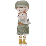 Tiamo Kuschelpuppe Jim mit Huhn 35 cm | Little Dutch