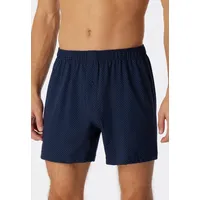 SCHIESSER Boxer Cotton Casuals in Dunkelblau | Gr.: 5