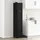 vidaXL Apothekerschrank Schwarze Eiche 30 x 41 x 174,5 cm Schwarz