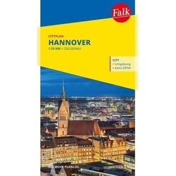 Falk Cityplan Hannover 1:23.000