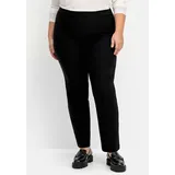 sheego Schlupfhose in schwarz | Gr.: 84