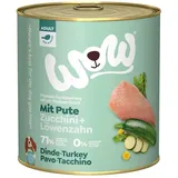 Wow Adult Pute mit Zucchini 12 x 800 g