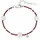 GIORGIO MARTELLO MILANO Armband mit Süßwasser-Perlen und Ziersteinen Silber 925 Größe 19 cm