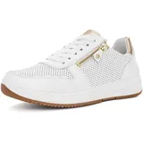 ARA Shoes Damen Sneaker Low Osaka 3.0 1225510-04 (5.5/WEISS,PLATIN) | Gr.: 38,5
