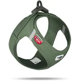Curli Clasp Vest Hundegeschirr Moss XS