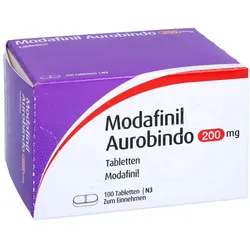 Modafinil Aurobindo 200 mg Tabletten 100 St