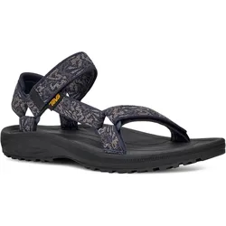 Sandale TEVA "M WINSTED", Gr. 40,5, grau (dissolving s), Textil, sportlich, Schuhe