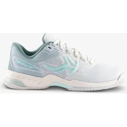 Tennisschuhe Damen Multicourt - Fast Pro cremefarben 41