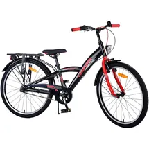 tpfsports Thombike Kinderfahrrad - Jungen - 24 Zoll - Rücktritt + Handbremse - 3 Gänge - Rot