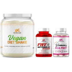 XXL Nutrition - Frau  -  Gewichtsabnahme  -  Vegan