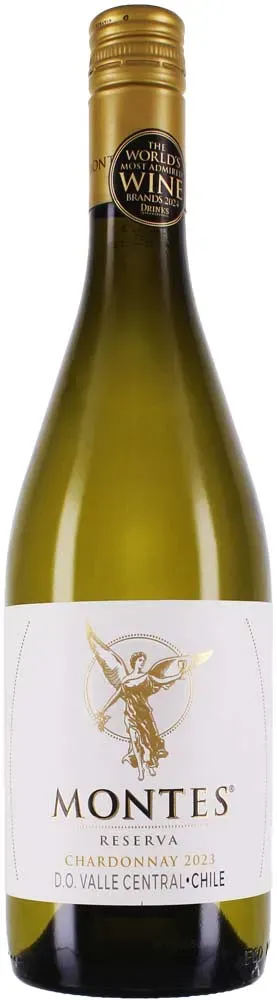 Discover Wines - Montes 2023 Montes Reserva Chardonnay 2023 Chardonnay Chile