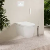 Duravit SensoWash Starck f Pro Compact Dusch-WC Komplettanlage mit WC-Sitz, Rimless, HygieneGlaze