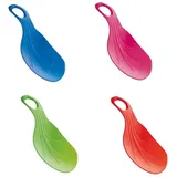 Neustanlo Porutscher Schneeflitzer Schneerutscher Po Rutscher Schlitten Bob mit Handgriff farblich Sortiert Edition 2