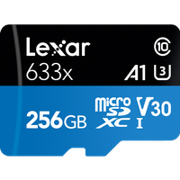 Lexar microSDXC 256GB Class 10 633x UHS-I