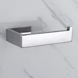 Toilettenpapierhalter Ohne Bohren, Verchromter Edelstahl 304, Bohren Erforderlich