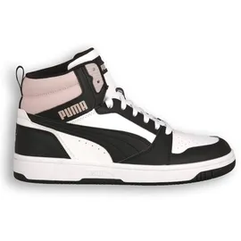 Puma Rebound V6 High-Top White Black/Mauve Mist 41
