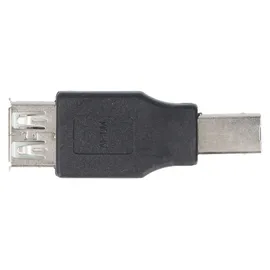 goobay USB-A auf USB-B Adapter Schwarz