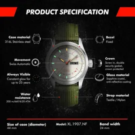 Luminox Atacama Field Automatic 1900 SERIES XL.1907.NF Herrenuhr