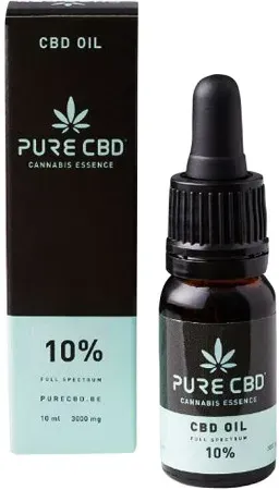 Pure CBD Oil Full Spectrum 10% Tropfflasche 10ml