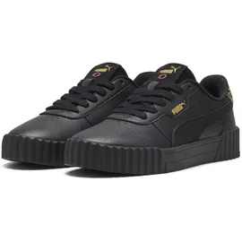 Puma Carina 3.0 Animal Flair Damen Schwarz/Gold 37
