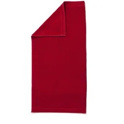 Vossen Gästetuch Calypso Feeling 30x50 cm Baumwolle Rot