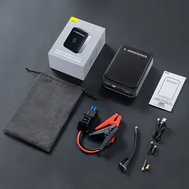 Baseus Super Energy Autostarthilfe, 8000mAh, 1000A USB, - Schwarz