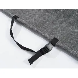 Kleinmetall Rücksitzschondecke Prestige grau 155 x 140 cm