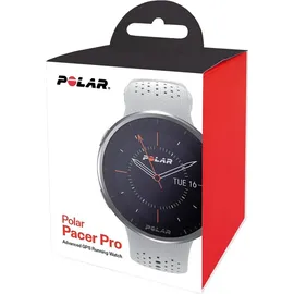 Polar Pacer Pro snow white