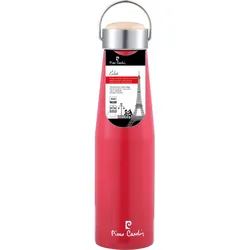 Eclat 800Ml Wasserflasche Pierre Cardin Edelstahl Eclat Wasserflasche in roter Farbe.