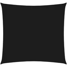 furnicato Sonnensegel Oxford-gewebe Quadratisch 25x25 M Schwarz