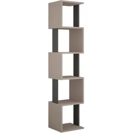 Decortie Bücherregal Piri 35 x 30 x 161 cm Beige