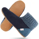 Giesswein Wildpoldsried Kids, Hüttenschuhe Unisex-Kinder, Ocean 588, 29 EU