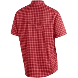 Maier Sports Kurzarmhemd Red Check 50