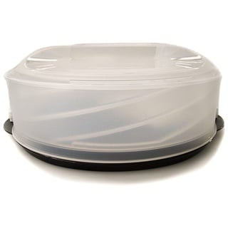 TUPPERWARE Exclusiv Tortentwist schwarz TWIST Tortenbehälter Kuchenform Torten