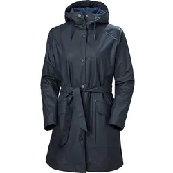 HELLYHANSEN Damen Regenmantel W KIRKWALL II, NAVY, XL