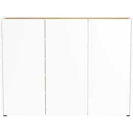 Germania GW-Libbiano Garderoben-Set 138 x 25 x 105 cm Weiß