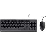 Trust TKM-250 Keyboard and Mouse Set, USB, DE (23978)